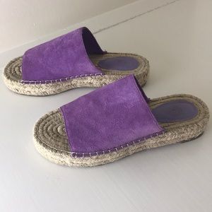 Urban Outfitters Mimi Suede Espadrille Sandals